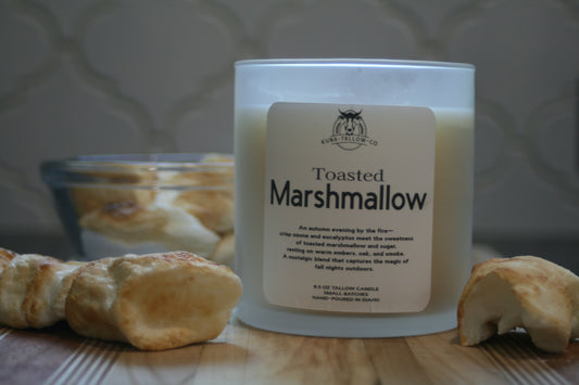 Toasted Marshmallow Tallow Candle