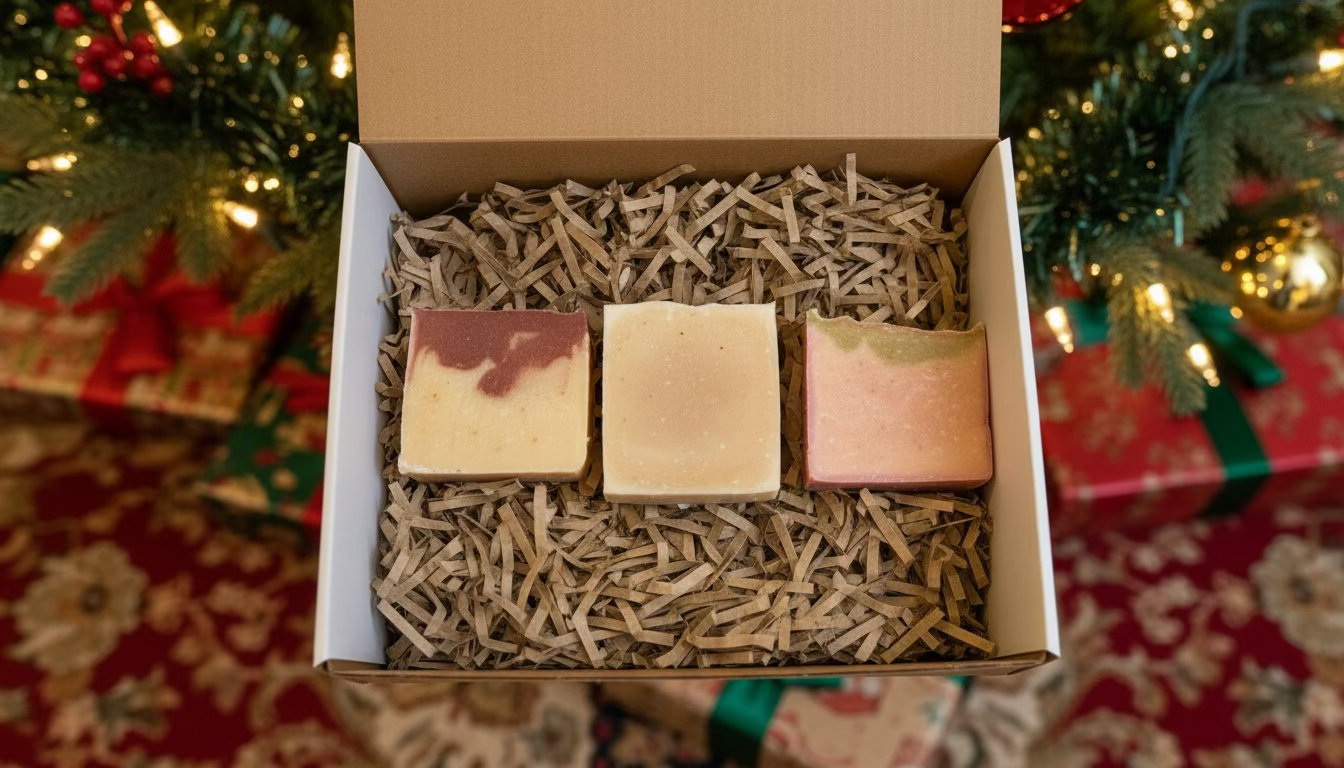 Christmas Tree Soap Bar