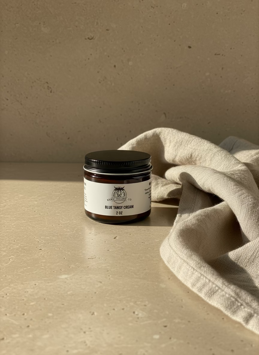 Blue Tansy Cream - Kuna Tallow Co.